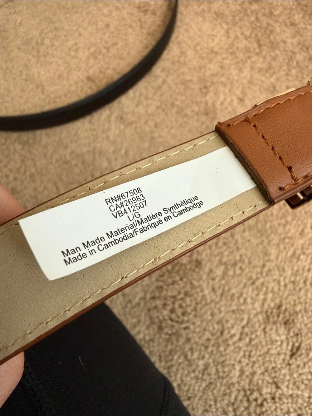 Simple Leather Skinny Belts — Black & Brown
